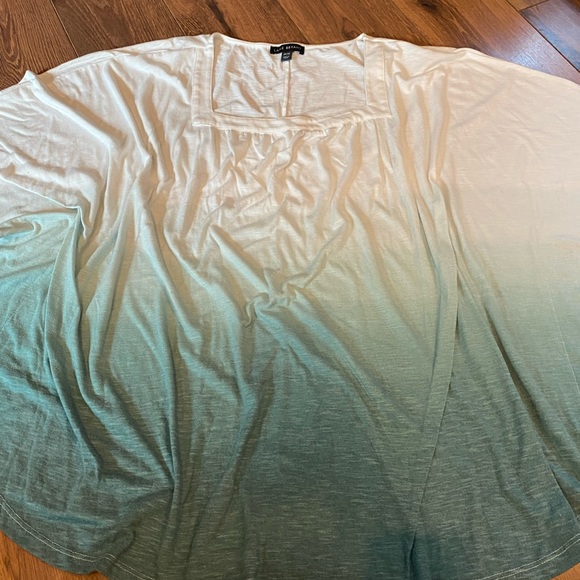 Lane Bryant Tops - Lane Bryant Square Neck Kaftan Ombre Top